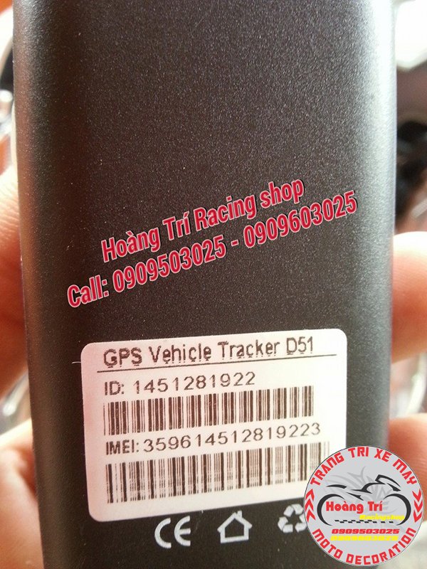 Thiết bị định vị GPS D51 - tại Hoàng Trí Racing Shop