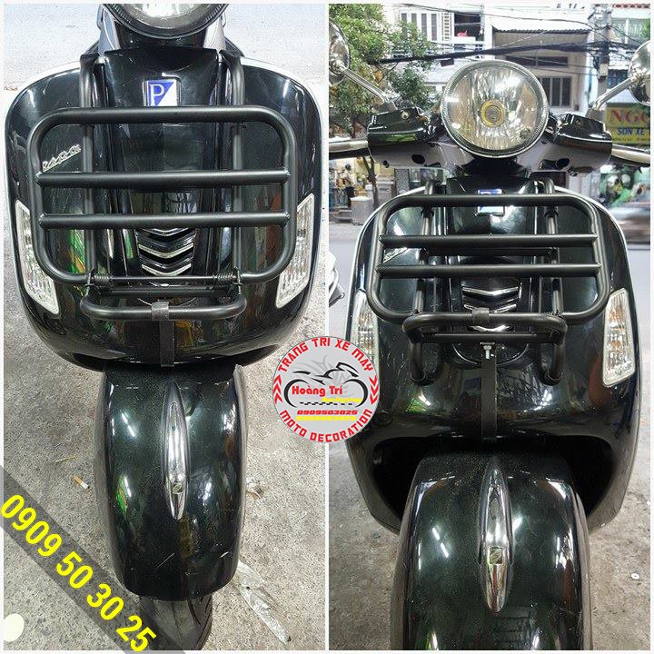 More beautiful and convenient when equipped with a baga in front of the vespa GTS