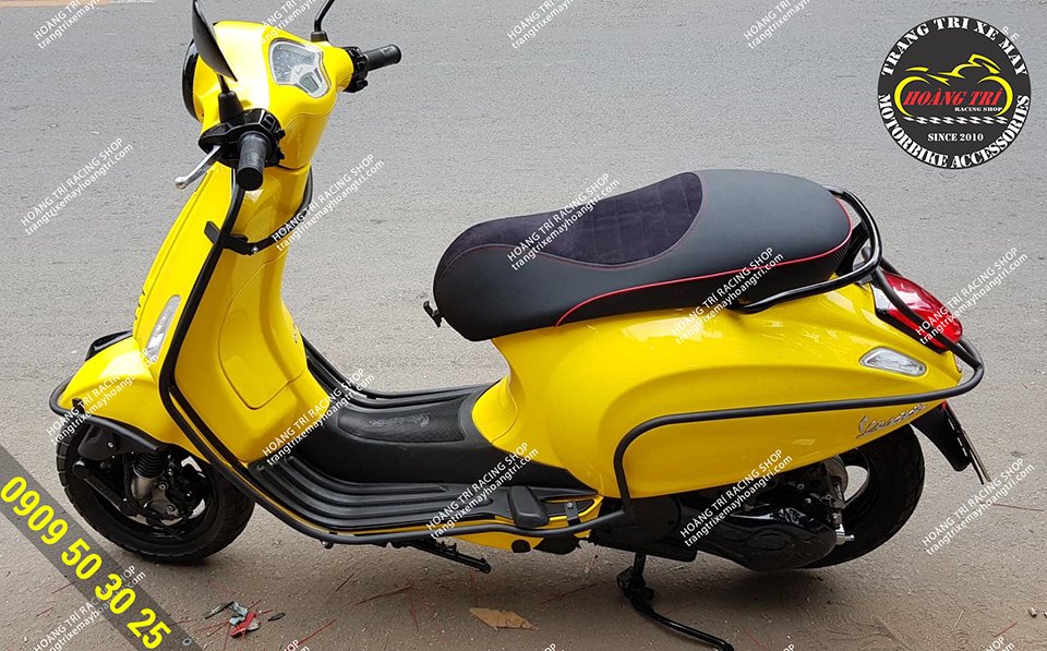 Bringing high aesthetics when on the vespa protective frame model B2