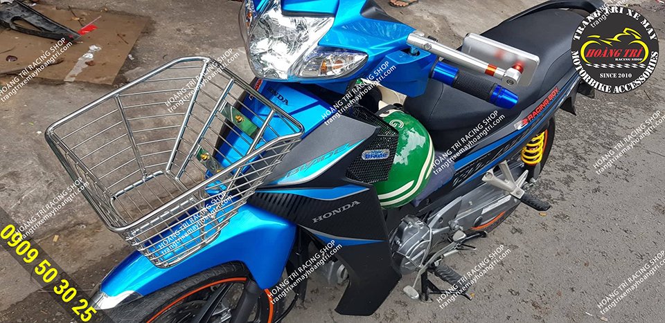 GRAB Bike's pet driver has completed the Thai basket for Wave Blade