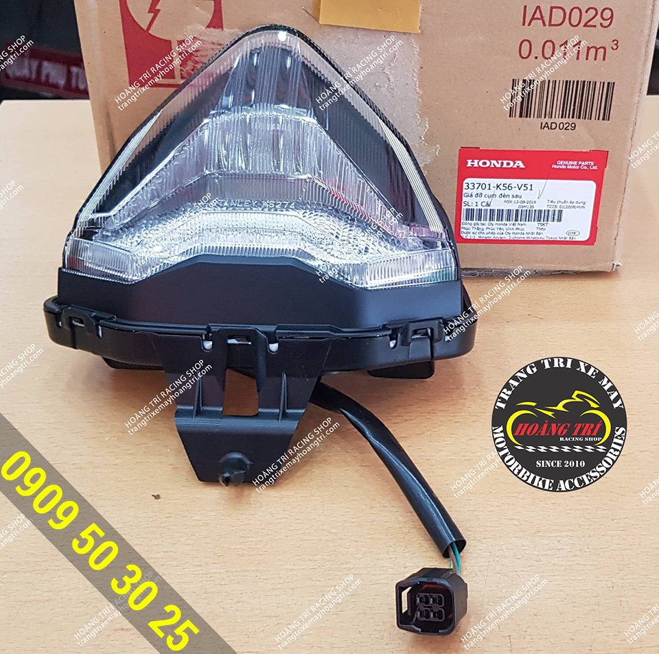 Genuine Honda Winner X taillights have jacks available that just plug in and you're done