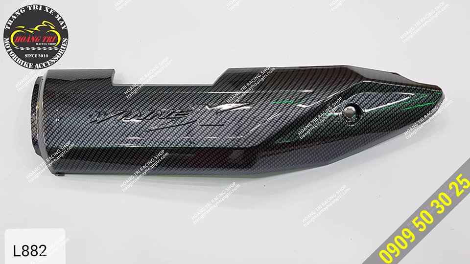 Close-up of Winner X's carbon-painted bumpers