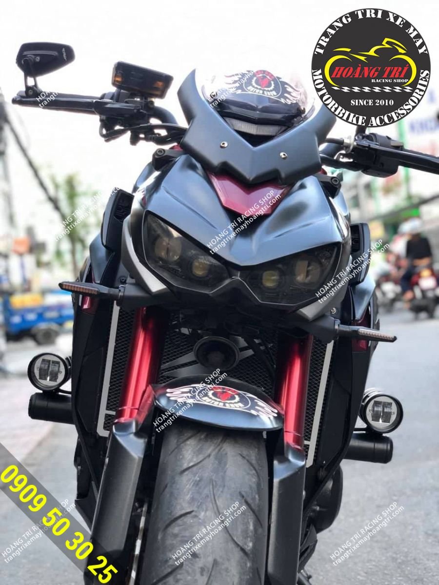 Z1000 độ cả 2 đèn trợ sáng M4S