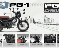 Bản độ kiểng PG-1 hoàn chỉnh với phiên bản Yamaha PG-1 Casual