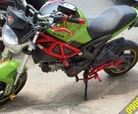 Ducati mini nâng cấp bộ số gãy MSX cùng nhiều đồ chơi kiểu