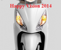 Bảng giá phụ tùng trang trí xe Happy Vision 2014